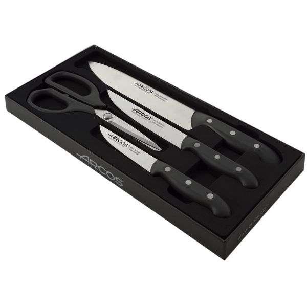 set de cuchillos de cocina y tijeras
